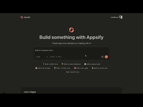 Appsify demo